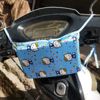 防撞垫电动车儿童座椅前置保护海绵踏板摩托车带宝宝碰撞垫子|防撞海绵(猫天蓝)