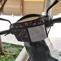 防撞垫电动车儿童座椅前置保护海绵踏板摩托车带宝宝碰撞垫子|黑色兔子(带口袋放东西)防撞头