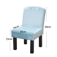 木头小椅子靠背椅儿童幼儿园宝宝小板凳家用整装实木仿古松木凳子|儿童小沙发蓝色装好发货