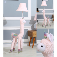 儿童房落地灯床头动物灯北欧风卧室ins 网红装饰创意可爱台灯|梦幻独角兽落地灯 调光开关