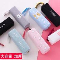 飘带笔袋女清新可爱小学生用简约多功能韩国文具袋ins潮大容量文具盒儿童铅笔盒收纳包网红日系高中生