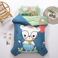 幼儿园被子三件套纯棉被褥儿童入园午睡被套新生夏季婴儿床上用品