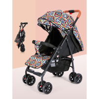 婴儿手推车双向可坐平躺超轻便携折叠0-3岁小孩宝宝夏天婴儿童车