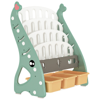 儿童书架简易书架落地置物架宝宝书架书柜玩具收纳架小书架绘本架