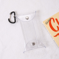 盲盒收纳神器少女心透明公仔展示架儿童可爱钥匙玩偶溜娃包盲袋|透明款