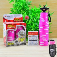 幼儿园迷你小号飞叠杯速叠杯 飞碟杯 儿童小学生比赛礼物桌面游戏|迷你梅红色+拉杆+网袋+教程