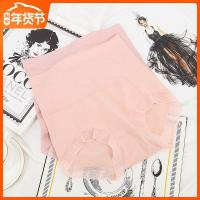 大码高腰收腹包臀蕾丝边女士内裤莫代尔棉舒适无痕产后三角裤