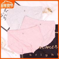 秋冬款中腰内裤女包臀性感无痕蕾丝大码棉质面料学生少女三角裤