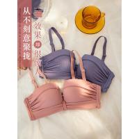 内衣女无钢圈无痕小胸聚拢上托文胸性感少女加厚胸罩女士平胸专用
