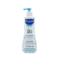 原装进口法国妙思乐MUSTELA 婴儿洗发沐浴二合一 500ml 新生儿