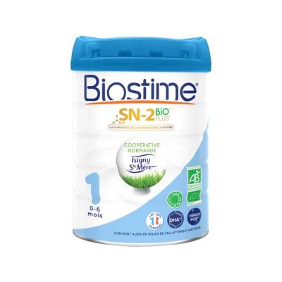 法国进口澳洲版Biostime合生元蓝精灵有机配方奶粉1段(0-6个月)800g
