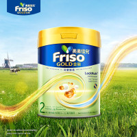 原装进口香港港版美素佳儿Friso金装婴幼儿配方奶粉2段(6-12个月)900g