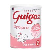 原装进口法国古戈氏Guigoz 标准配方婴幼儿牛奶奶粉2段(6-12个月)900g
