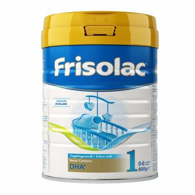 原装进口Frisolac美素佳儿荷兰版婴儿配方奶粉1段(0-6个月)800g/罐