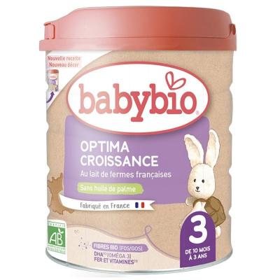 原装进口法国伴宝乐Babybio近母乳配方3段牛奶粉(1-3周岁)800g