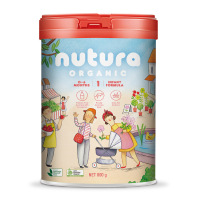 24年6月-原装进口诺初然(nutura)小红帽有机婴幼儿配方奶粉(0-6个月)1段800g