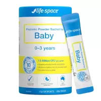 澳洲进口Life Space婴儿益生菌0-3岁婴幼儿儿童益生菌条状提升自护力30条/罐