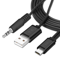 电脑音响小音箱连接线蓝牙音箱二合一数据充电器音频蓝牙耳机冲电多功能迷你音炮与小钢炮链接的线