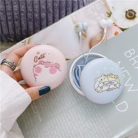 少女心入耳式学生耳机适用安卓通话有线耳机