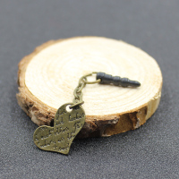 复古手机防尘塞简单挂件时尚学生闺蜜小饰品|防尘塞:6爱心桃