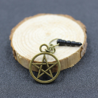 复古手机防尘塞简单挂件时尚学生闺蜜小饰品|防尘塞:23镂空五角星