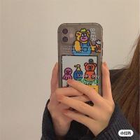 小红书英文涂鸦11promaxxs手机壳iphone8plus硅胶xr7女12