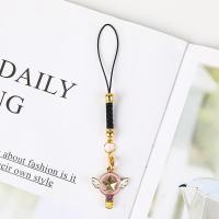 卡通手机防尘塞挂件情侣款男女通用创意个性挂件包包u盘钥匙扣配|手机挂件小樱魔法棒