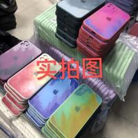 水彩液态硅胶小红书同款12promax手机壳全包iphone7/11新款xr