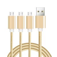 一拖五充电器多头5多口充电线安卓三合一插头直充usb快充|三合一[安卓+安卓+安卓] 3米