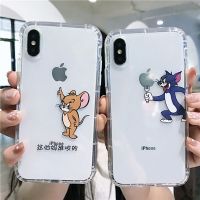 气囊防摔猫和老鼠iphoenxsmax手机壳11promax透明6sp情侣搞怪