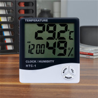 温湿度计家用温度计室内精度温度湿度表干湿电子水银挂台式Z1|HTC-1