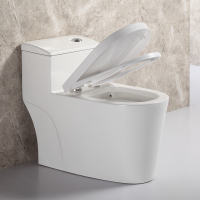 蒙娜丽莎马桶家用抽水坐便器 小户型卫生间大口径虹吸式防臭坐厕