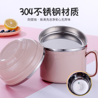 304保温饭盒儿童便当盒学生餐盒上班族快餐杯带盖碗饭缸