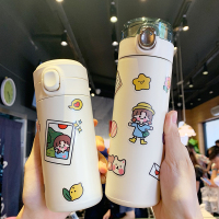 ins少女心保温杯女水杯子创意个性潮流便携小巧可爱儿童学生