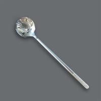 勺子咖啡勺金属甜品勺搅拌勺海洋女神马克杯圆头勺|银色(送玫瑰金色)