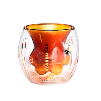 勺子咖啡勺金属甜品勺搅拌勺海洋女神马克杯圆头勺|限量款橘色猫爪杯礼盒装