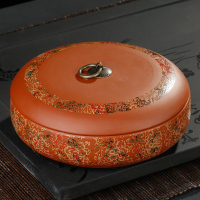 紫砂茶叶罐陶瓷大号存茶白茶普洱茶饼罐茶叶包装收纳盒家用|中国韵普洱茶饼罐