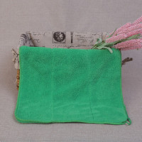 双层加厚柔软不掉毛不沾油清洁抹布厨房|5条装30*40