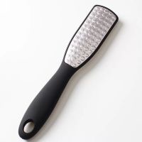 修脚神器磨脚石皮磨脚神器皮老茧修脚刀|双面430不锈钢脚挫(黑色)