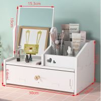 高清桌面化妆镜台式多功能家用创意少女公主大号学生宿舍梳妆镜子|PL-01(方镜)