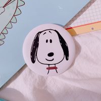 韩国ins风卡通可爱小镜子化妆镜随身便携镜女迷你小圆镜|小狗 1个装