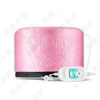 家用加热帽发膜蒸发帽蒸汽焗油帽女电热发帽染发头发护理护发帽子|经典粉色三挡(送浴帽)