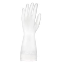 家务手套洗碗女薄款贴手厨房家用刷碗神器清洁洗衣服手套|白色一只体验装[左右手随机] L码[适合掌款8.9-9.5cm]