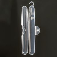 惠百施专用pp牙刷收纳盒 透明塑料牙刷盒 高档旅行便携盒不含牙刷