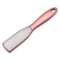 磨脚神器皮刮脚老皮磨脚石修脚搓脚老茧脚后跟脚底工具磨脚器|ABS-磨砂手柄-玫瑰金-搓脚板