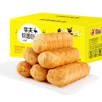 手撕棒小面包夹心棒早餐食品蛋糕零食奶香整箱400g