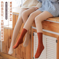 网红光腿堆堆袜神器女春秋季薄款ins潮连裤长袜女潮街头袜