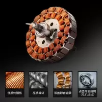 欧式复古风扇吊灯简约风扇灯客厅卧室电扇餐厅餐桌木叶吊扇灯