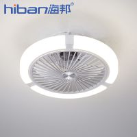 吸顶风扇灯吊扇灯卧室餐厅家用隐形灯扇现代北欧带电扇的吊灯