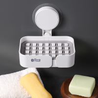 肥皂盒卫生间壁挂式北欧ins放香照香皂架家用创意吸盘免打孔挂壁|壁挂式皂盒短款